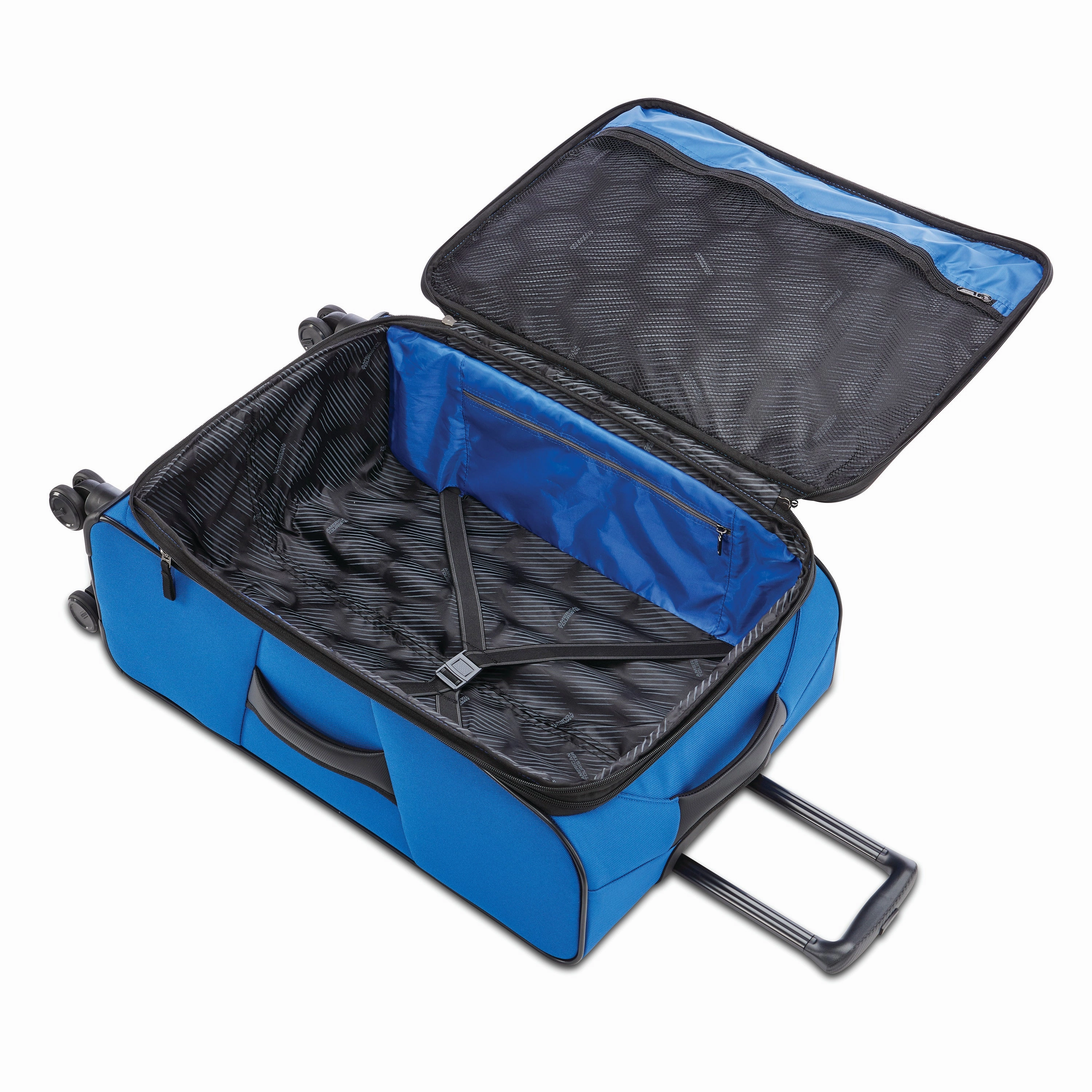 American Tourister 4 KIX 2.0 Softside Spinner Luggage, 2PC Set