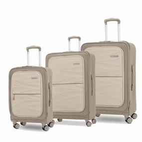 American Tourister Cascade 3 piece set (20/24/28) Softside Spinner Luggage
