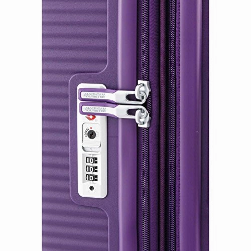 American Tourister Checked-Medium, Purple