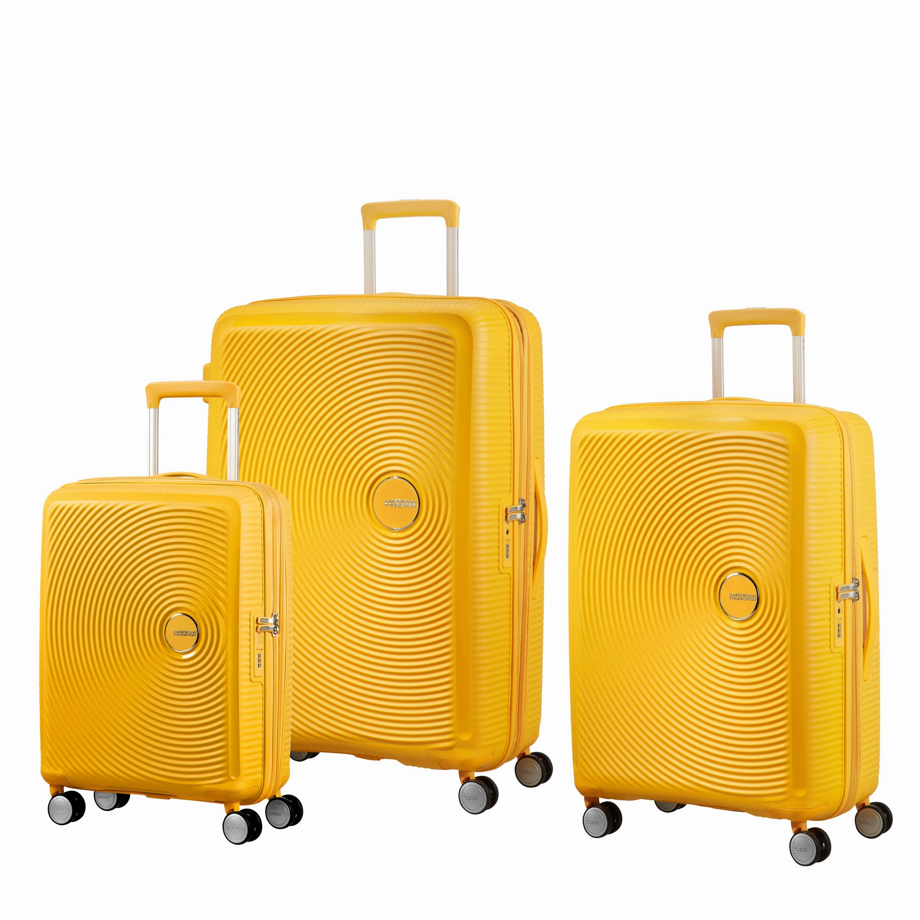 American Tourister Curio 3 Piece Nested Spinner Expandable Set