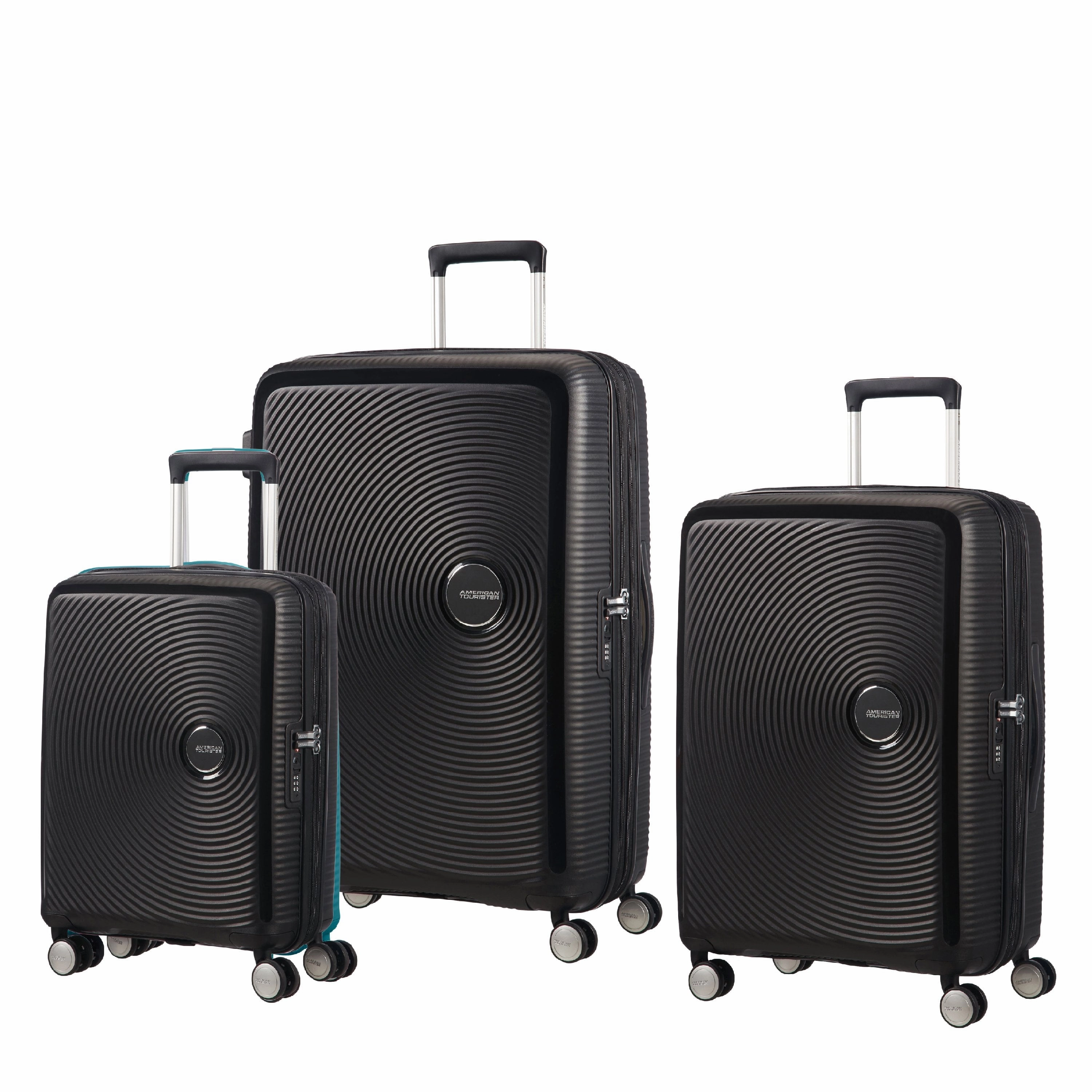 American Tourister Curio 3 Piece Nested Spinner Expandable Set