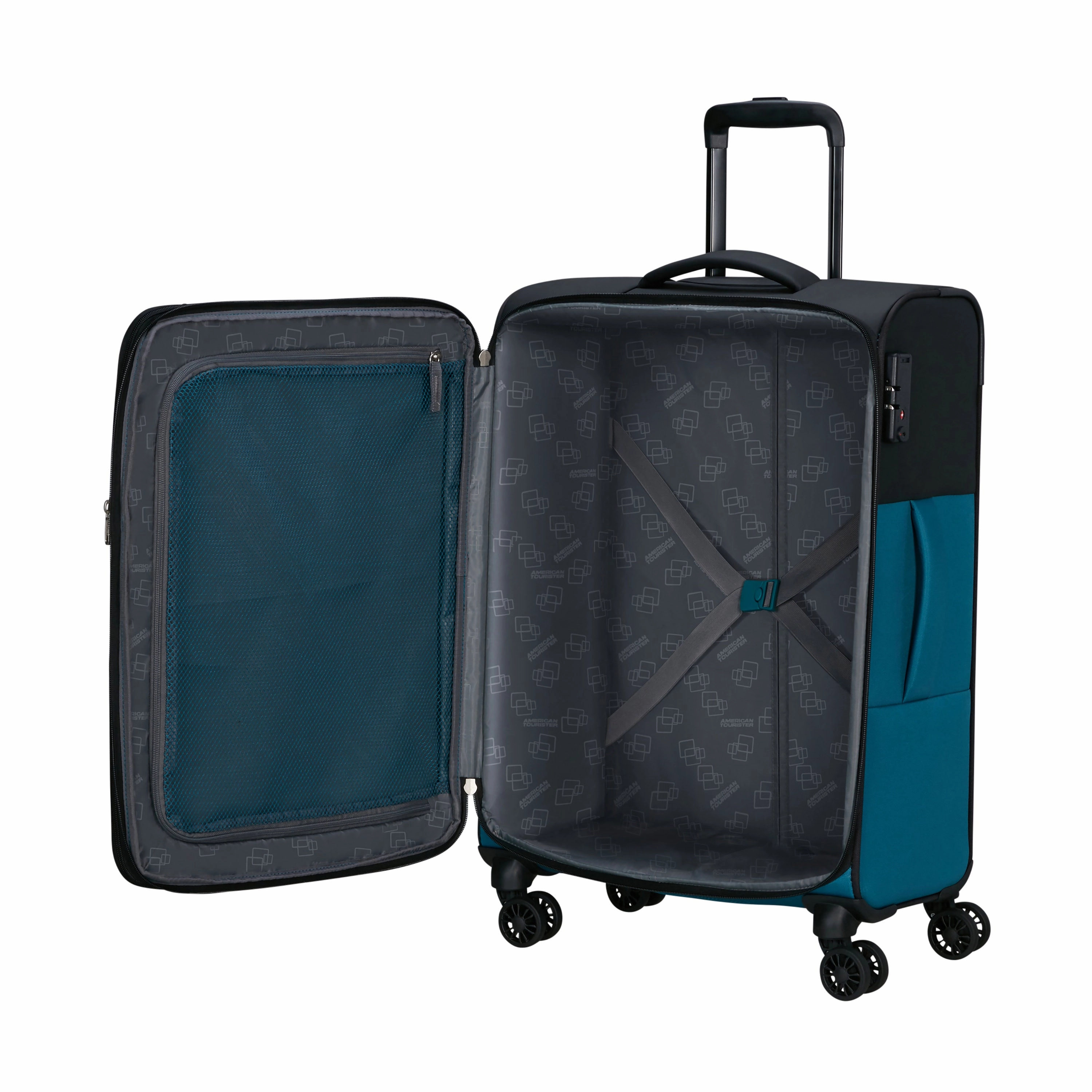 American Tourister Daring Dash Spinner Expandable Medium Luggage