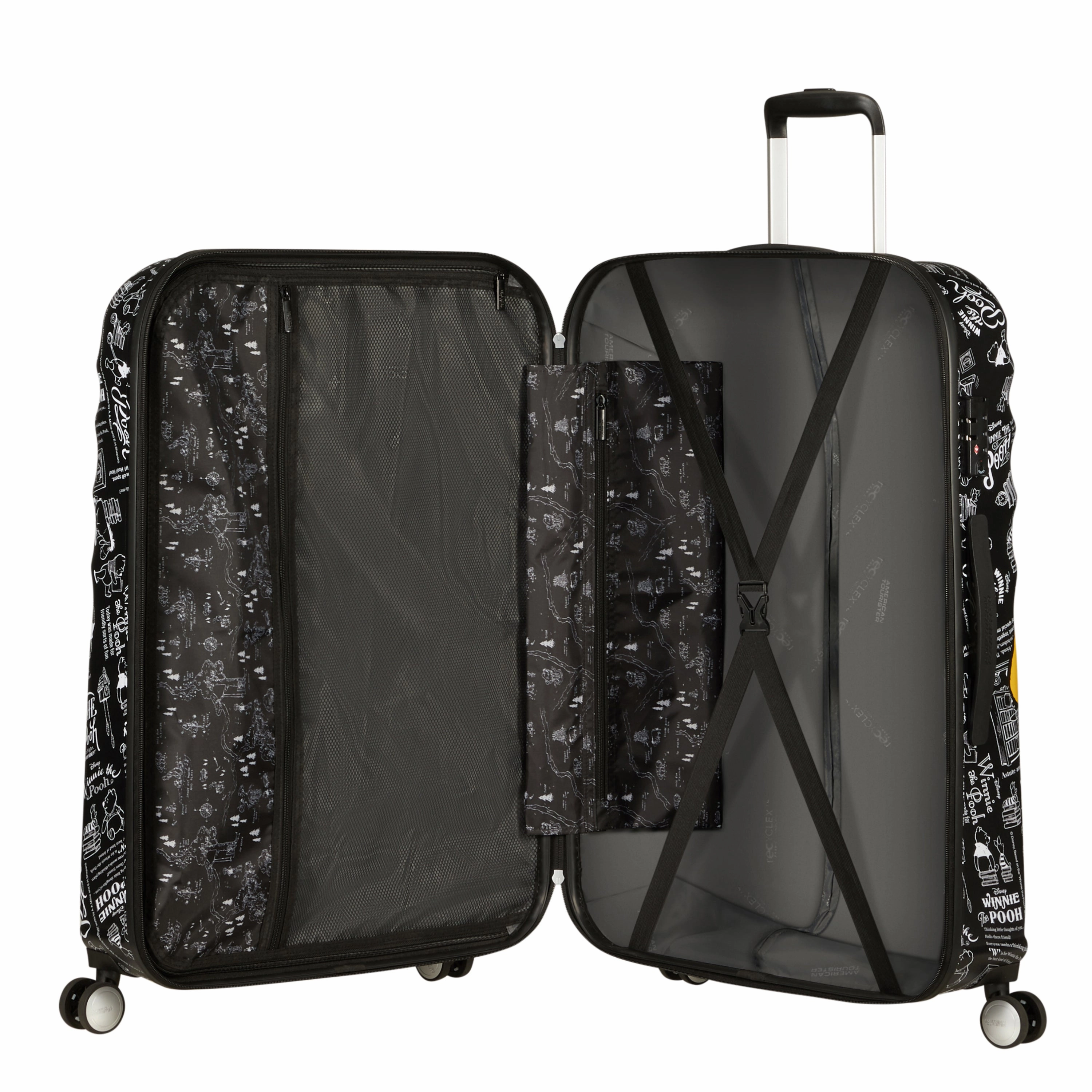 American Tourister Disney Wavebreaker Large Spinner Luggage - Winnie The Pooh