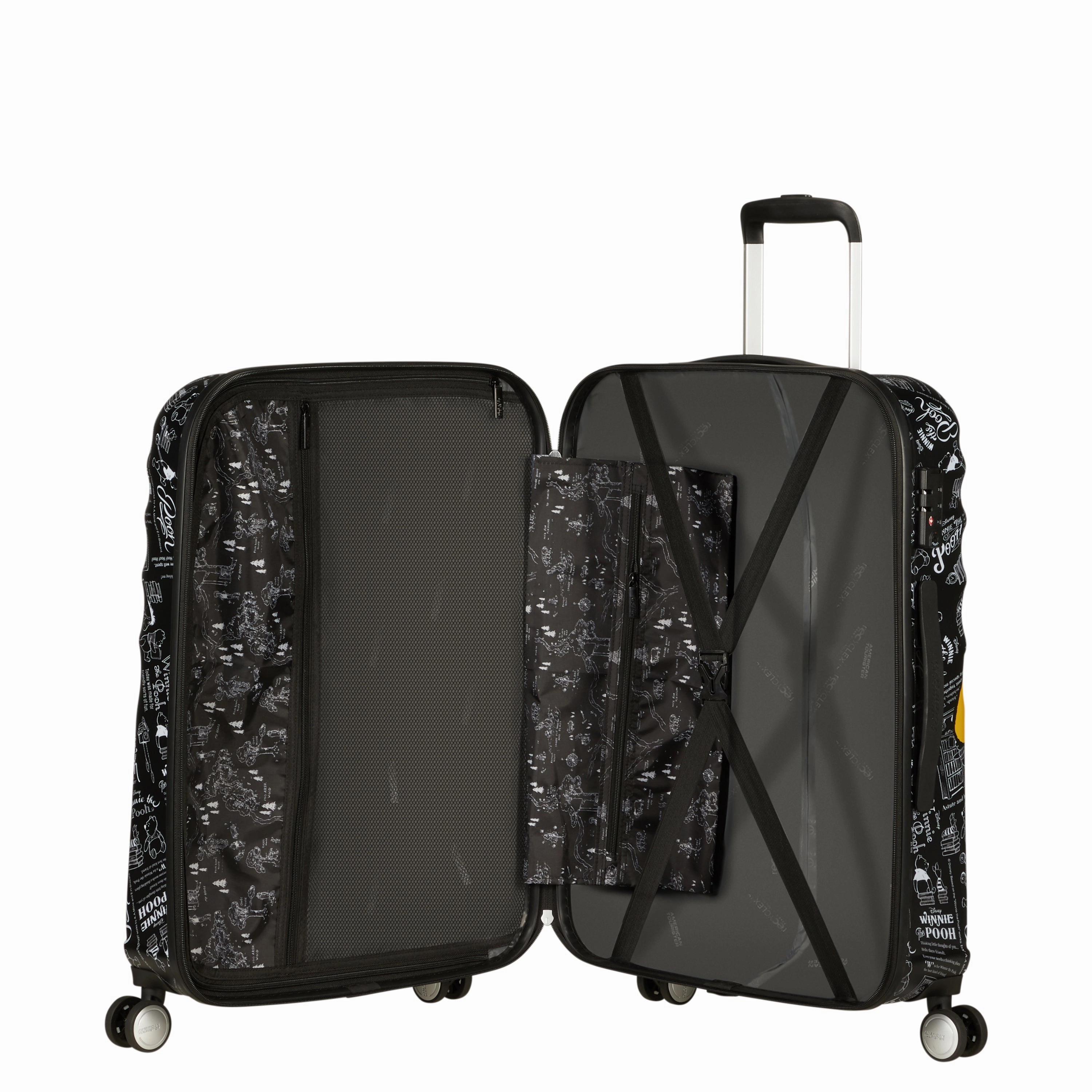 American Tourister Disney Wavebreaker Medium Spinner Luggage - Winnie The Pooh