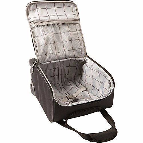 American Tourister Lynnwood 16 Inch Underseat Spinner Carry-On Luggage With Wheels - (Purple Print)