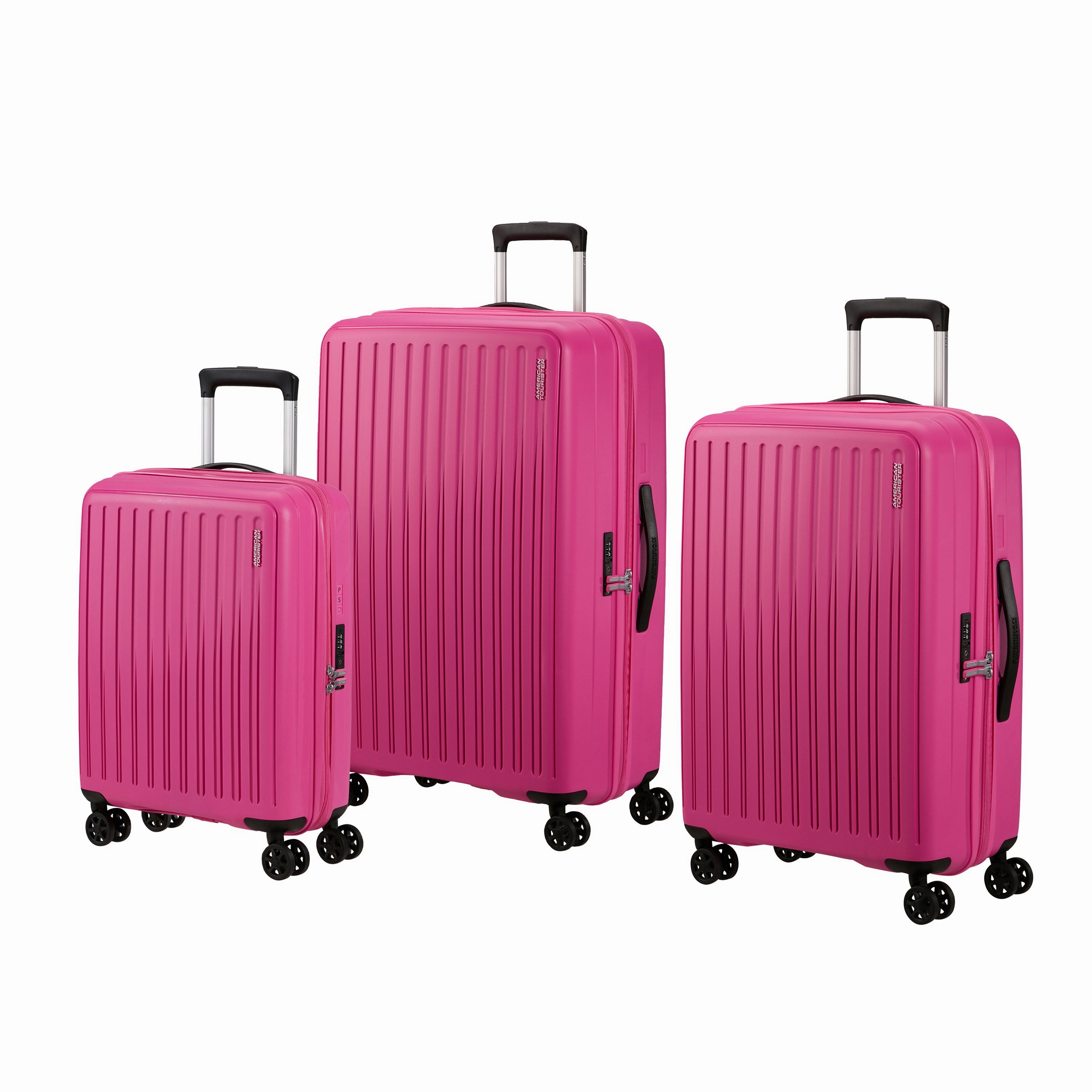 American Tourister Rejoy Spinner Expandable 3-Piece Luggage Set