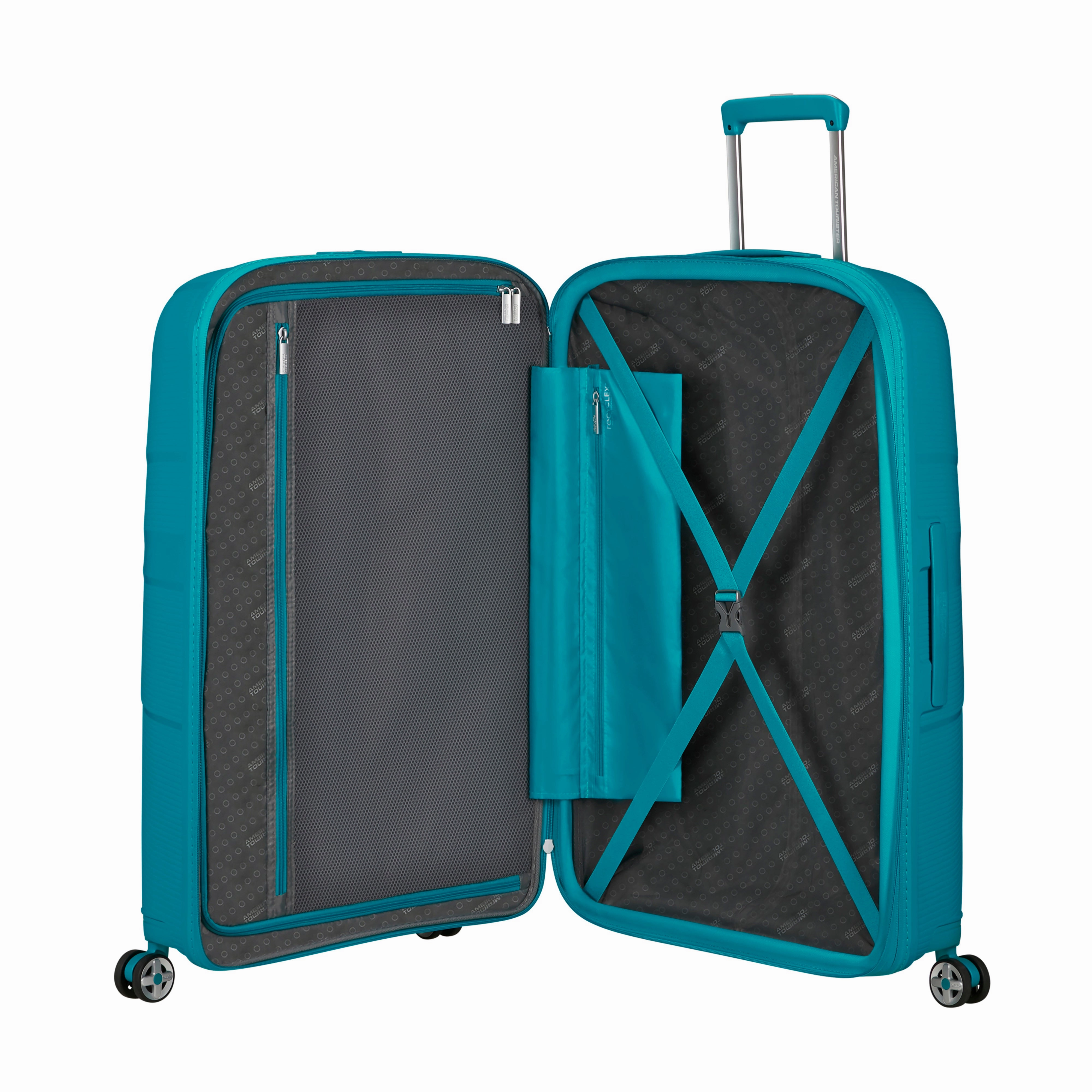 American Tourister StarVibe 3-Piece Spinner Expandable Luggage Set