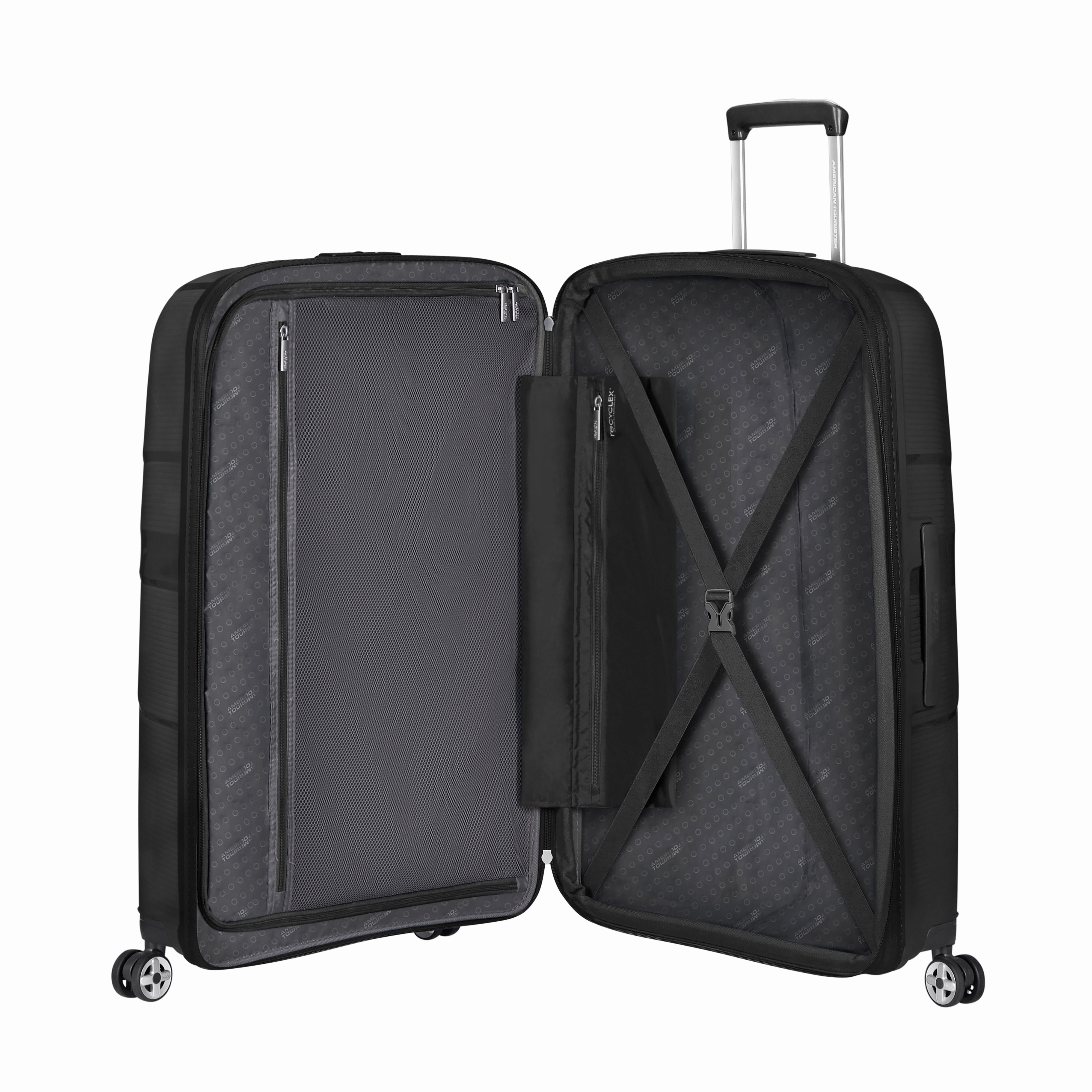 American Tourister StarVibe 3-Piece Spinner Expandable Luggage Set
