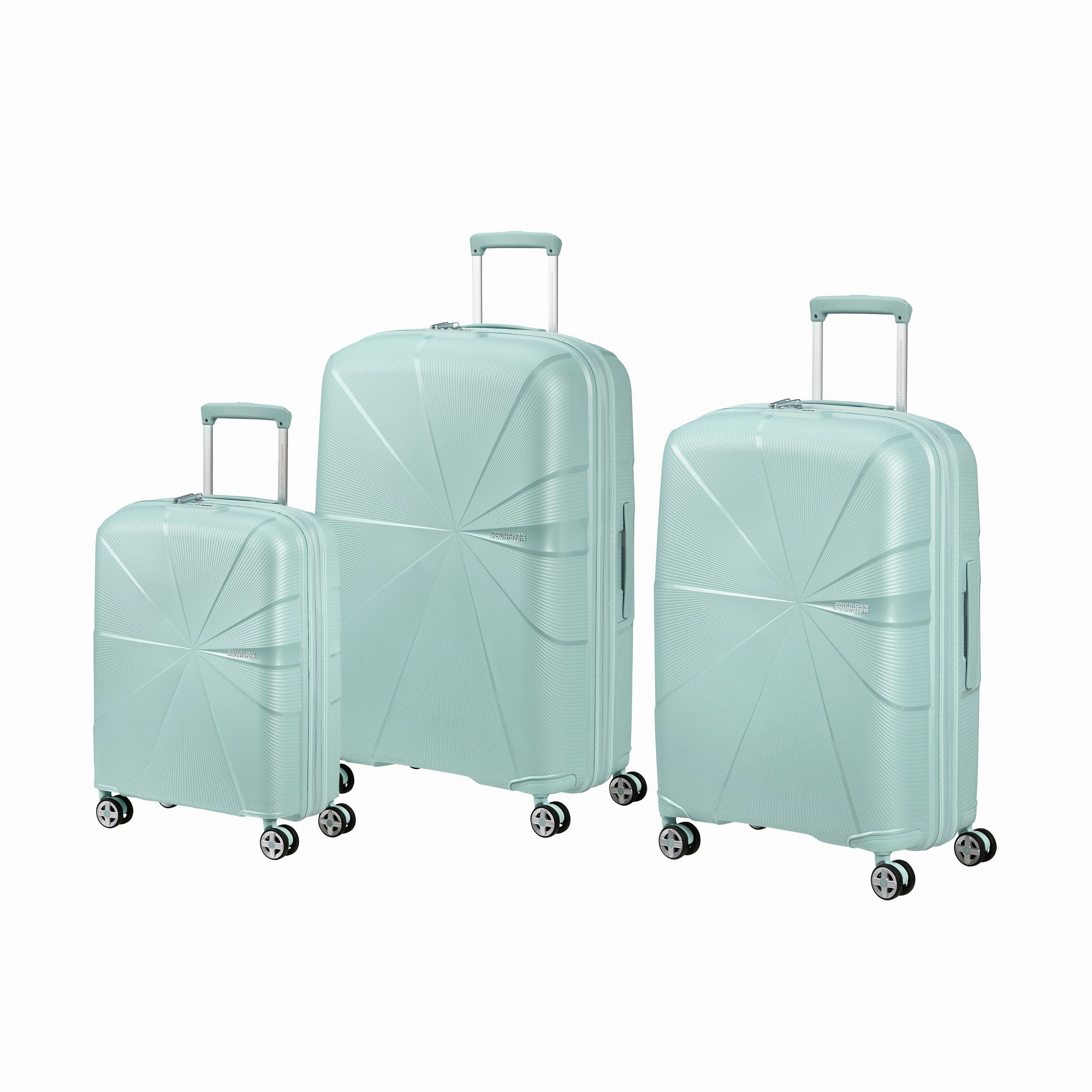 American Tourister StarVibe 3-Piece Spinner Expandable Luggage Set