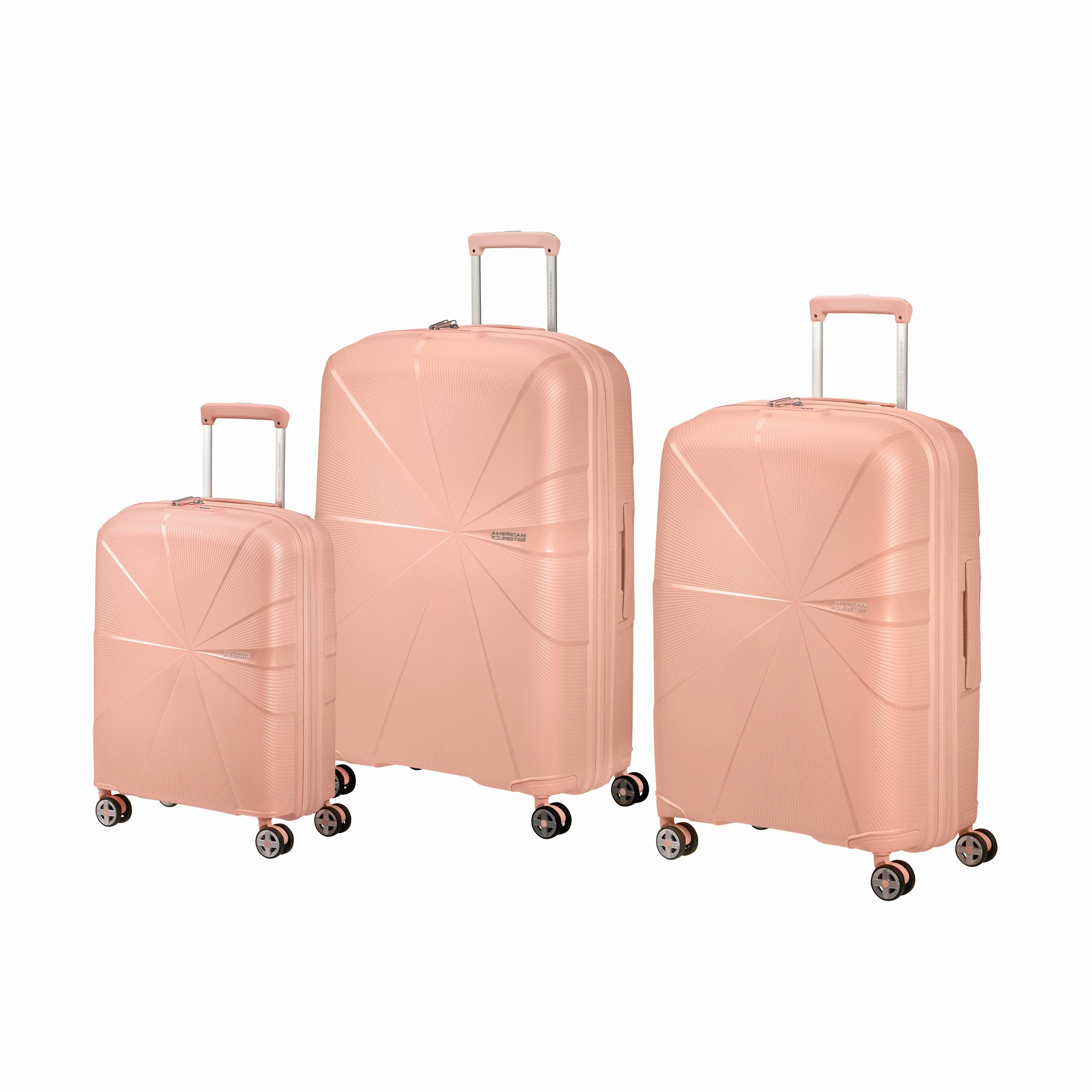 American Tourister StarVibe 3-Piece Spinner Expandable Luggage Set