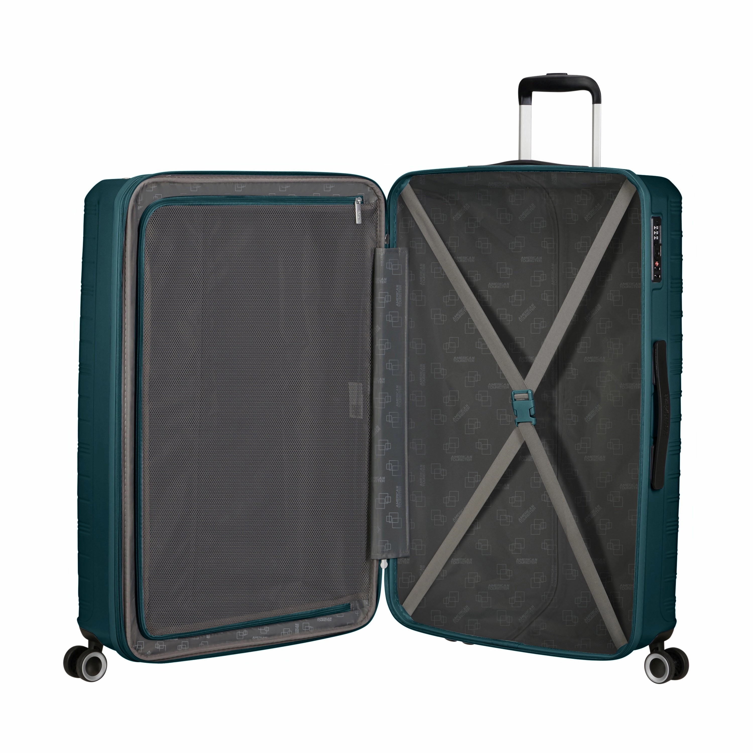 American Tourister Surftime Spinner Expandable Large Luggage