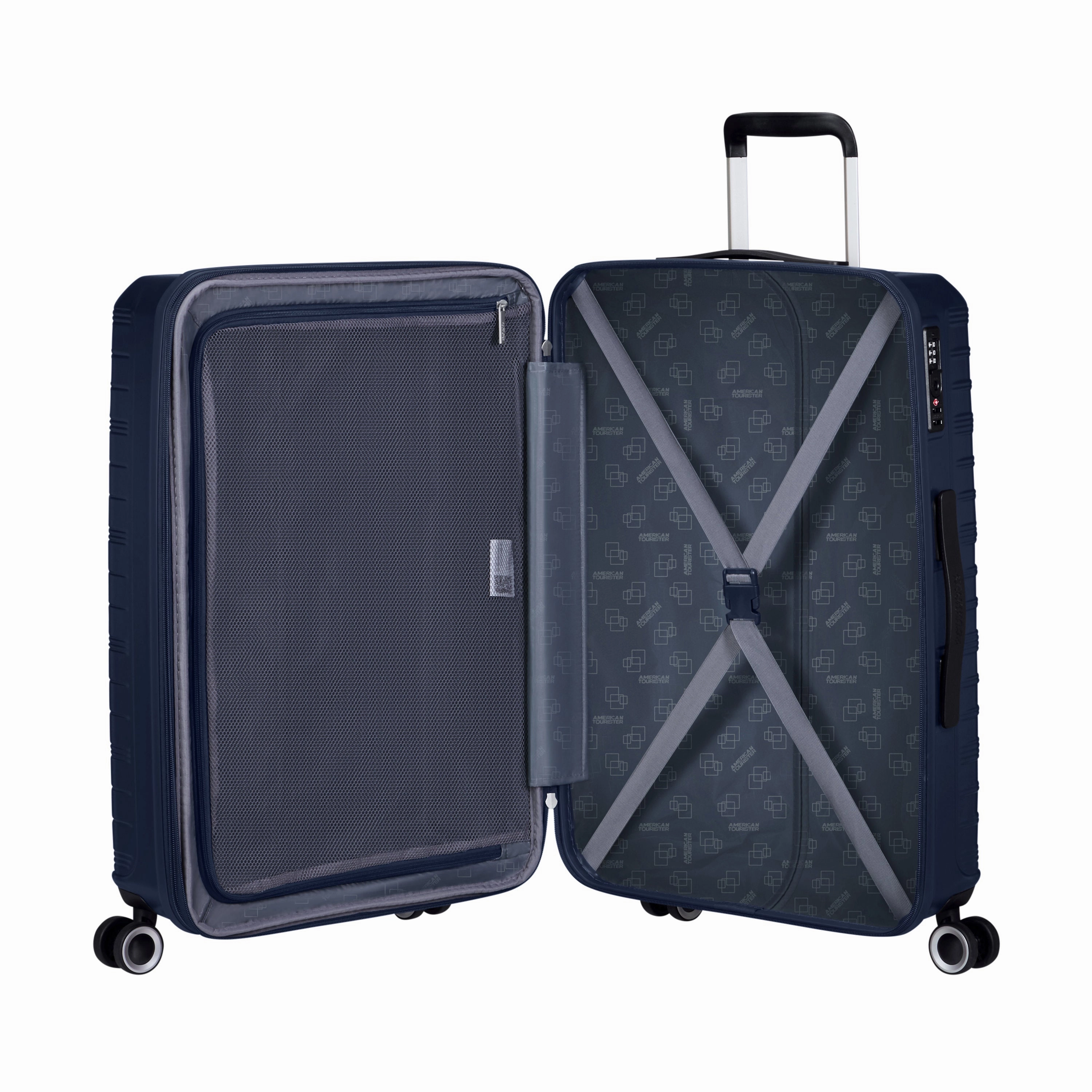 American Tourister Surftime Spinner Expandable Medium Luggage