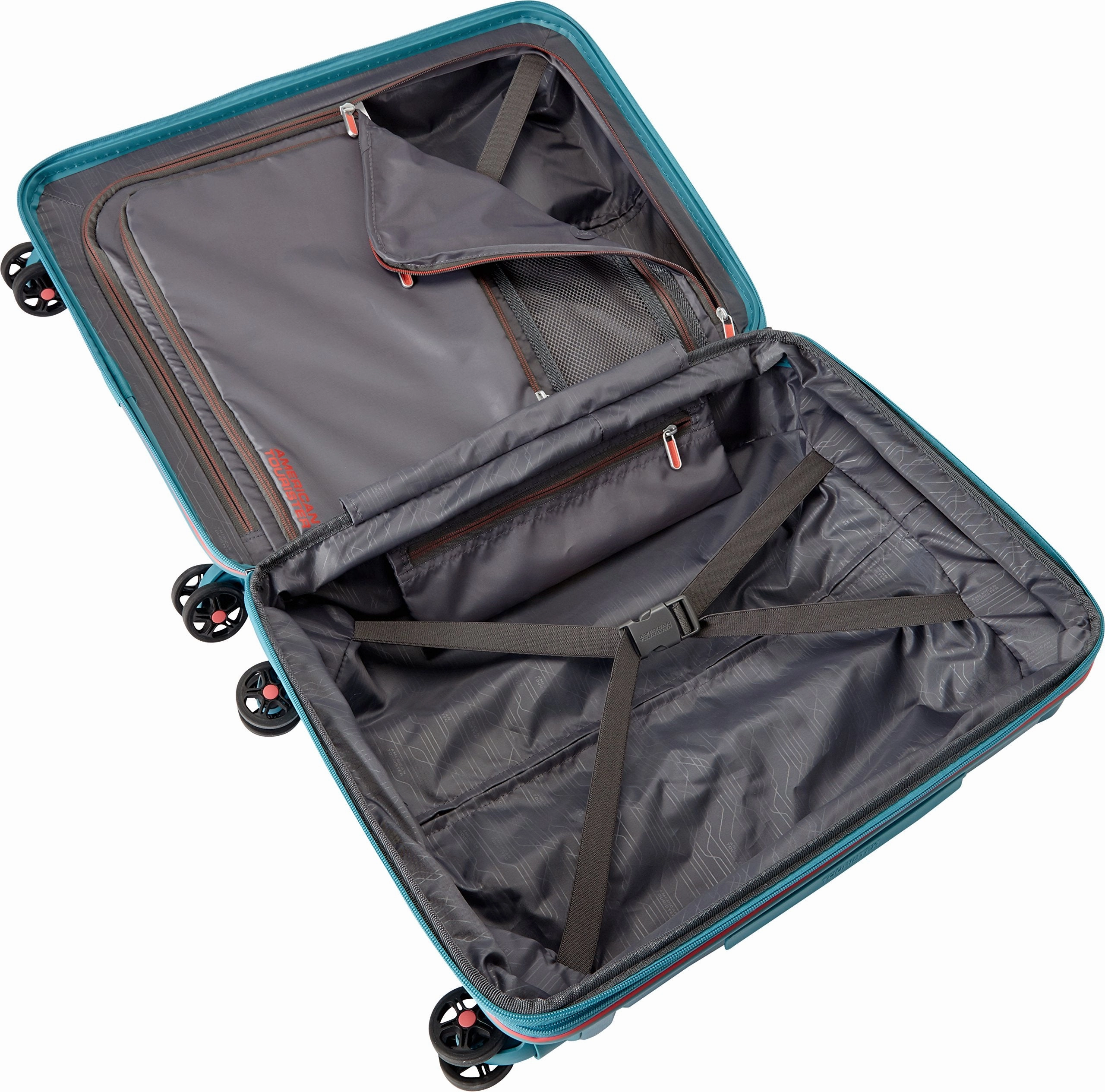 American Tourister Technum 20" 4-Wheel Carry-On Luggage