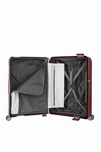 American Tourister Tribus 3 Piece Hardside Spinner Luggage Set (Red)