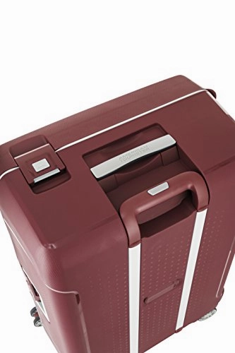 American Tourister Tribus 3 Piece Hardside Spinner Luggage Set (Red)
