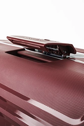 American Tourister Tribus 3 Piece Hardside Spinner Luggage Set (Red)