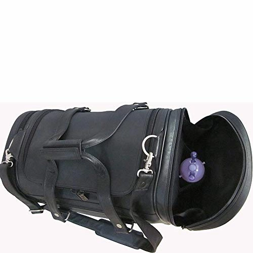Amerileather 22" Jumbo Duffel Black/Duffel/Leather