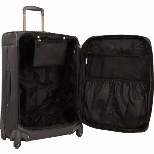 Anne Klein Luggage Safari 4 Piece Luggage Set, Dark Grey, One Size