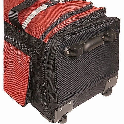 Athalon 29" 15 Pocket Duffel Denim Rain Rolling, One Size