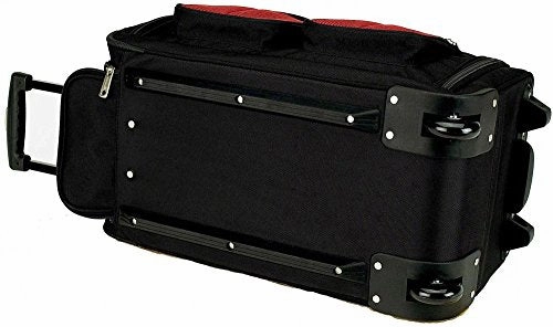 Athalon 34" 15 Pocket Duffel Navy Rolling, One Size