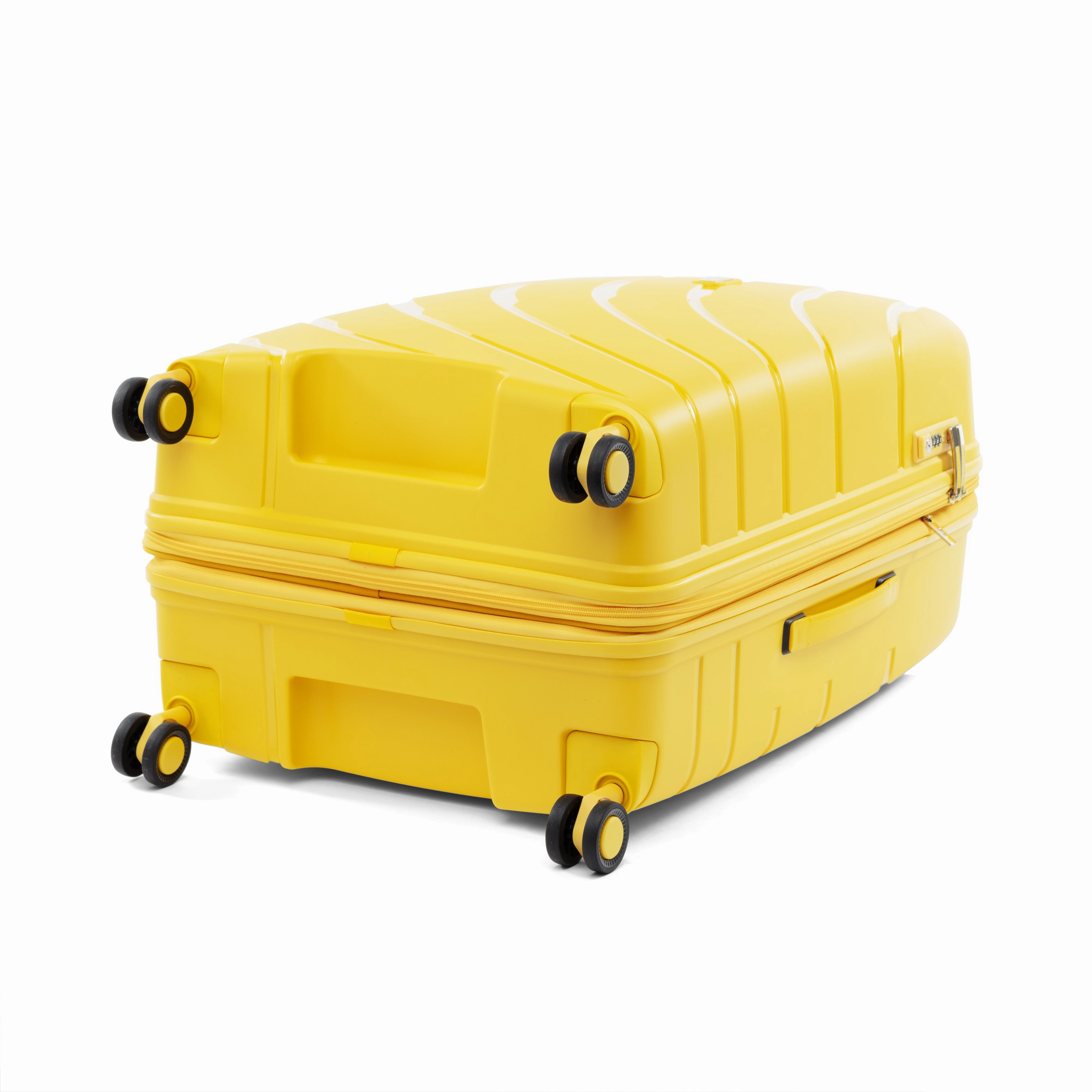 Atlantic 2 Pc Luggage Set - Carry-on & Convertible Medium to Large Checked Exp Hardside Spinners