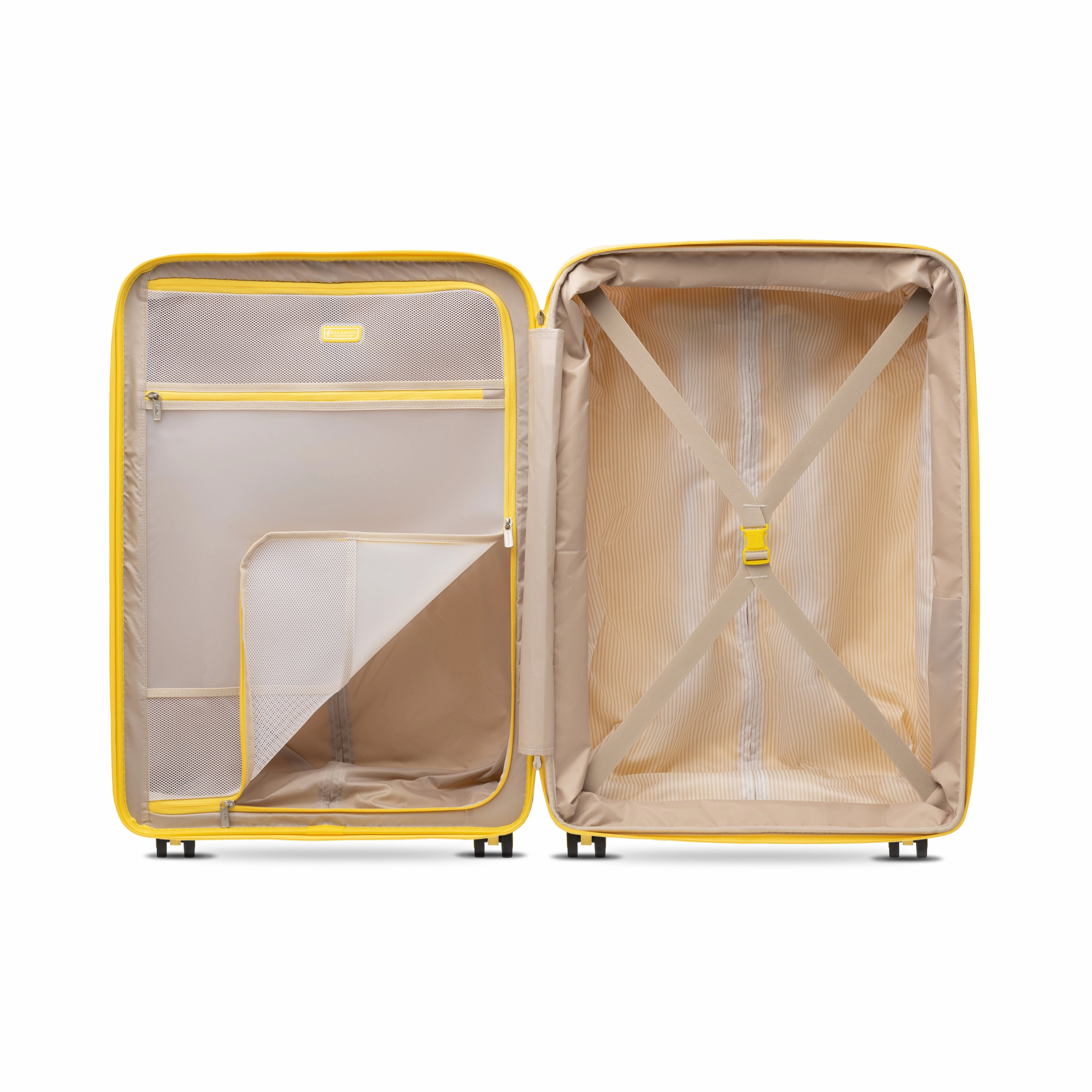 Atlantic 2 Pc Luggage Set - Carry-on & Convertible Medium to Large Checked Exp Hardside Spinners