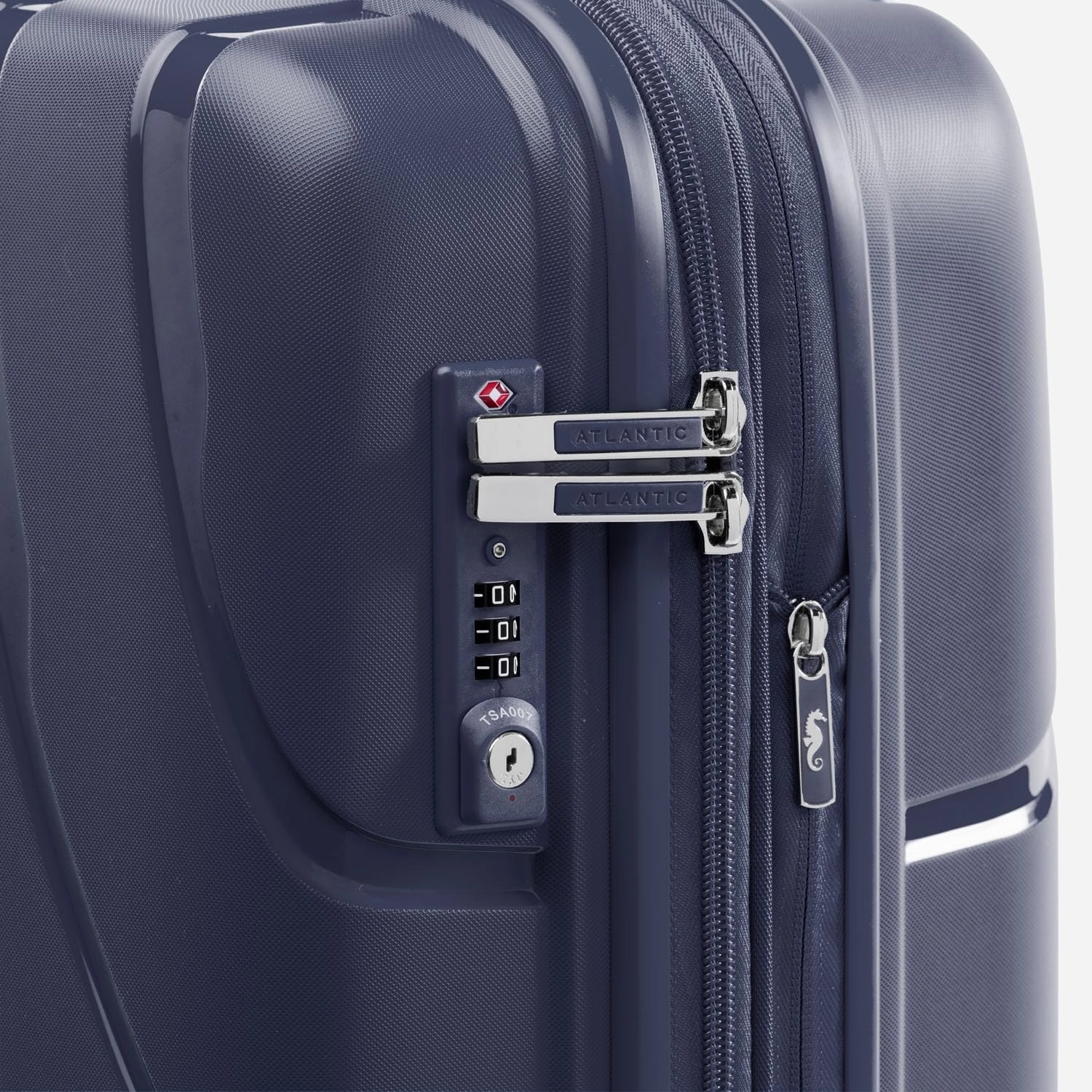 Atlantic 2 Pc Luggage Set - Carry-on & Convertible Medium to Large Checked Exp Hardside Spinners
