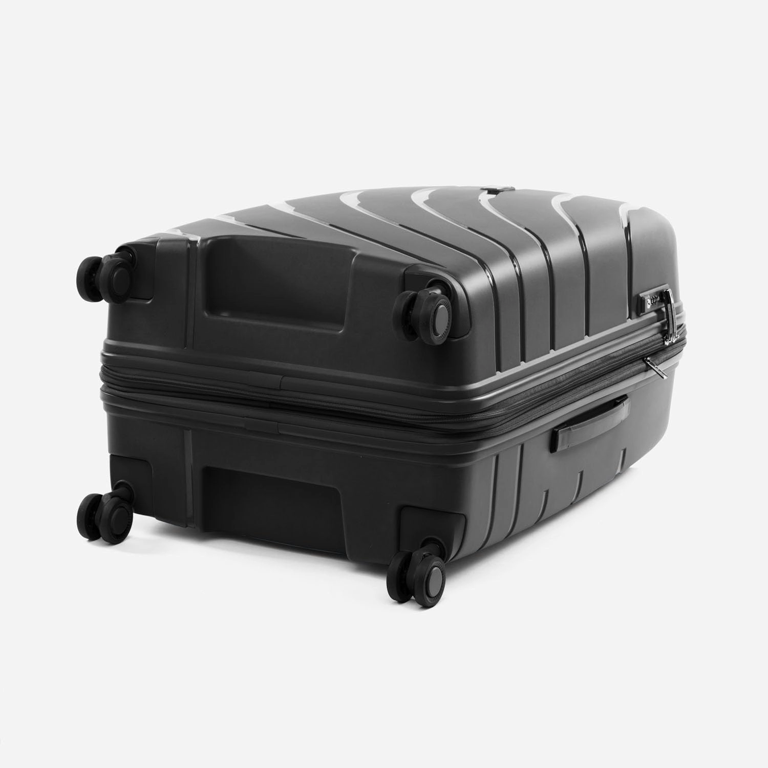 Atlantic 2 Pc Luggage Set - Carry-on & Convertible Medium to Large Checked Exp Hardside Spinners