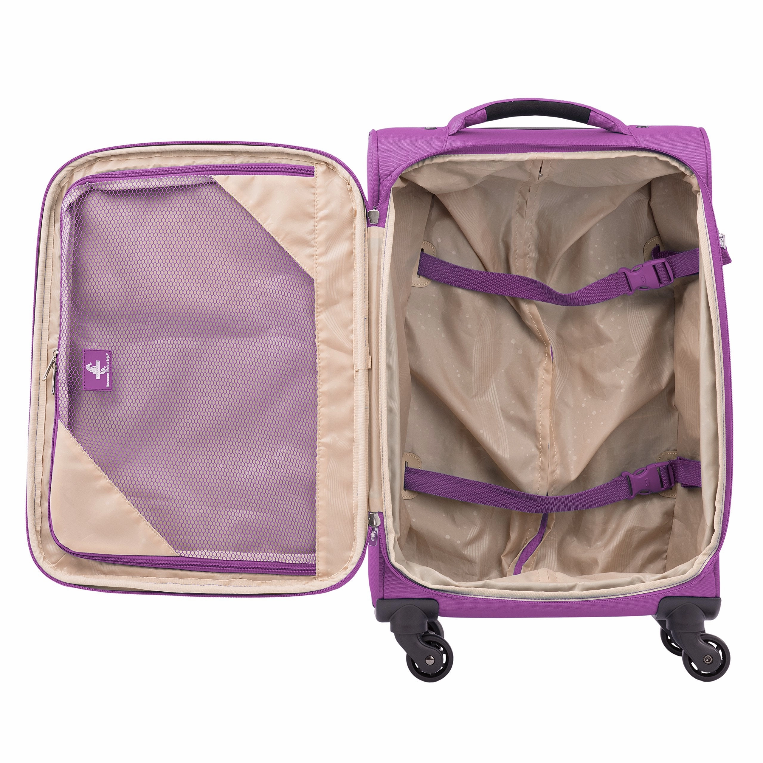 Atlantic Luggage Ultra Lite 4 21" 4-Wheel Carry-On Luggage