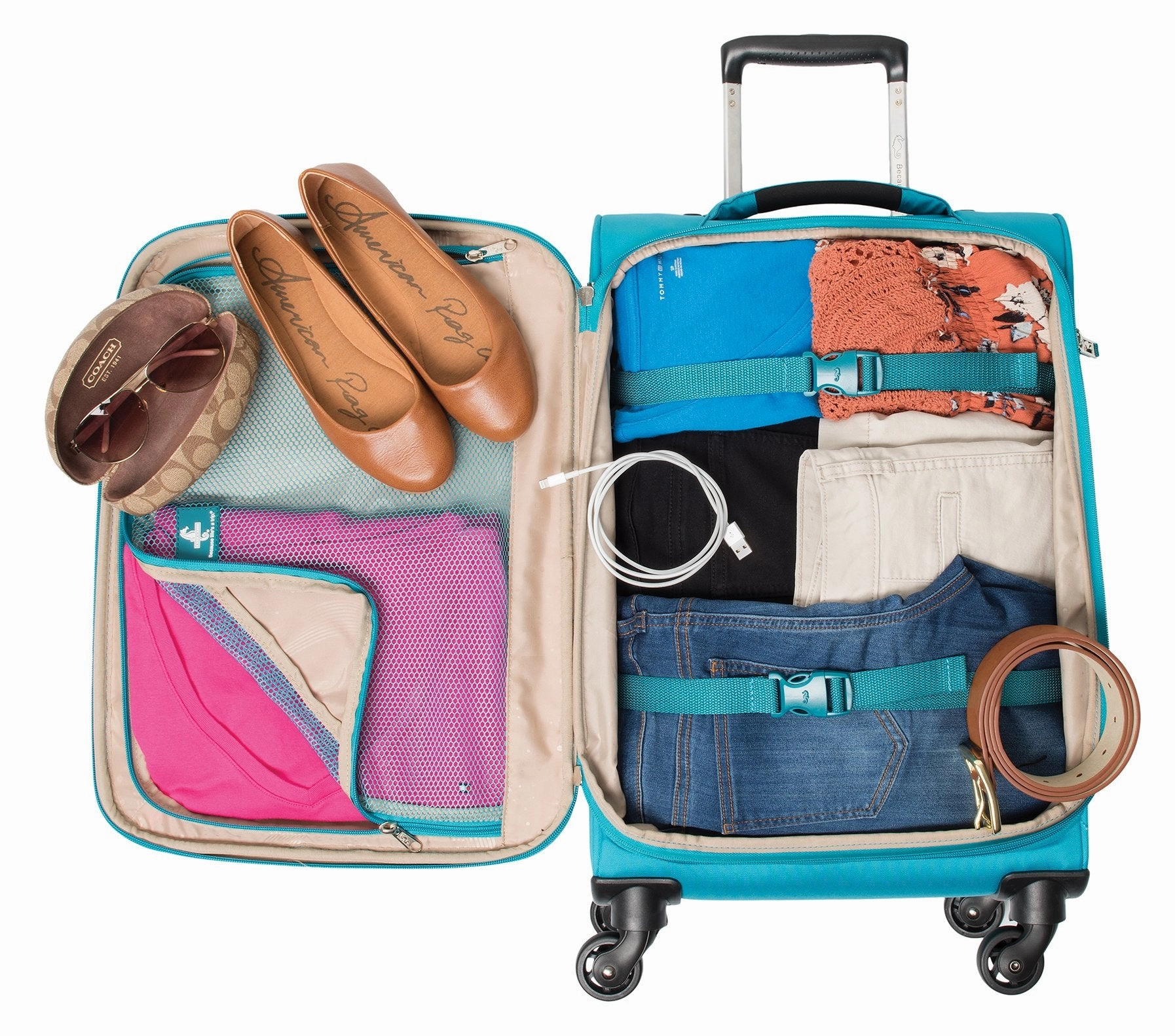 Atlantic Luggage Ultra Lite 4 21" 4-Wheel Carry-On Luggage