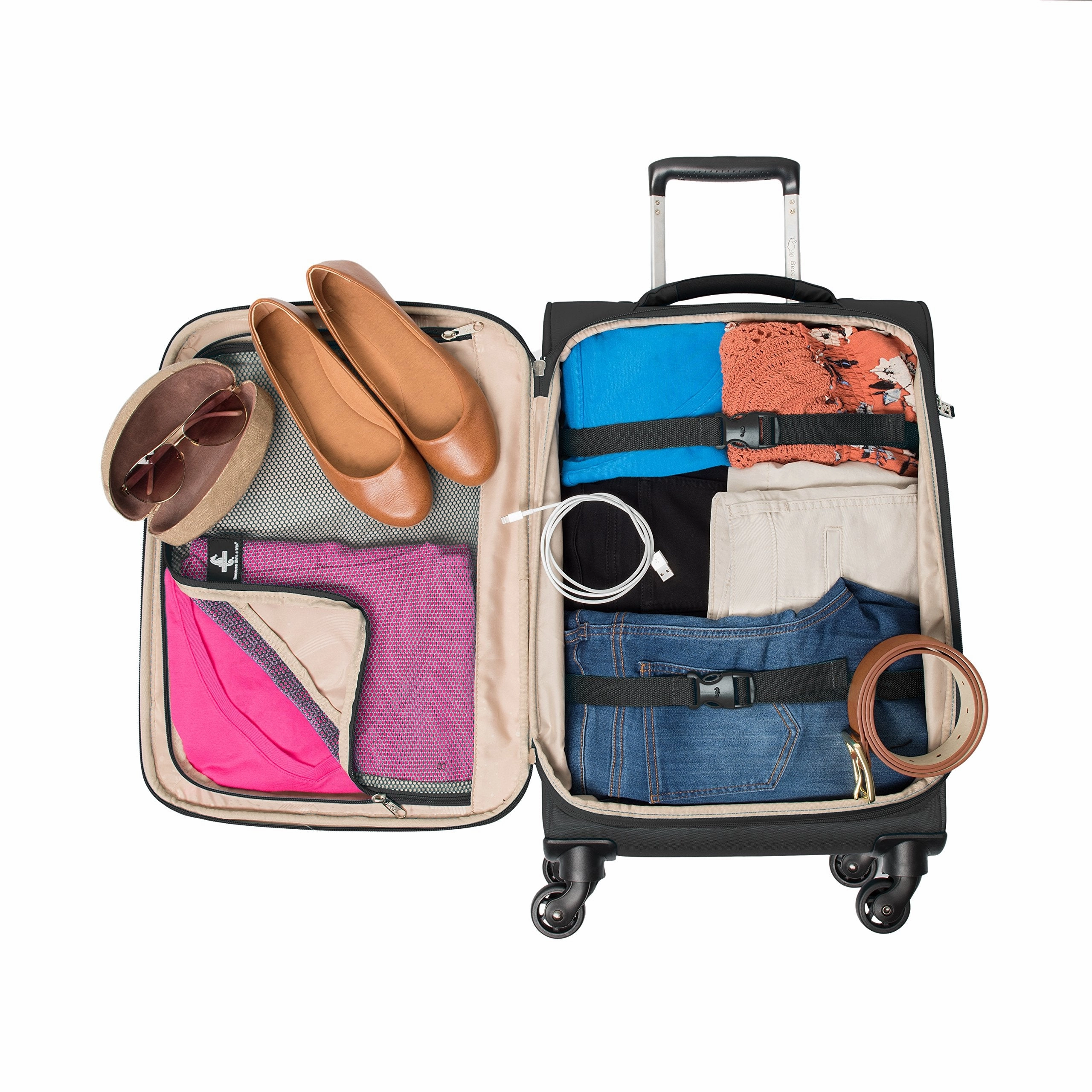 Atlantic Luggage Ultra Lite 4 21" 4-Wheel Carry-On Luggage