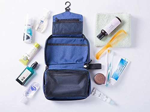 AuHonr Travel Toiletry Bag Business Toiletries Case for Men Shaving Kit, Waterproof Compact