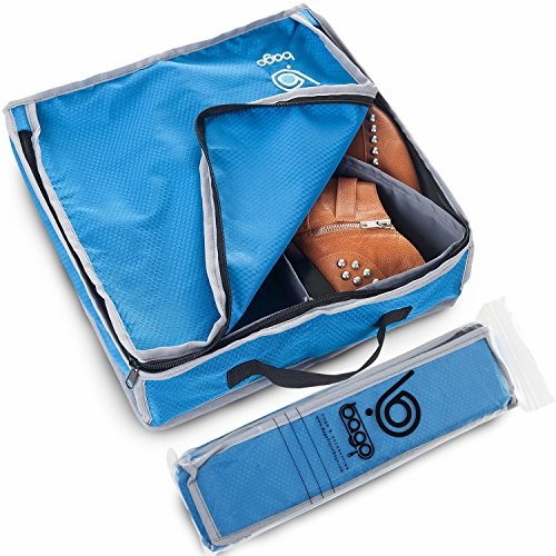 Bago Shoes Bag for Travel - Hanging Packing Cubes for Women Man Kids Storage. Modular Pouch for 1