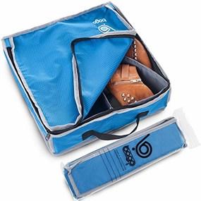 Bago Shoes Bag for Travel - Hanging Packing Cubes for Women Man Kids Storage. Modular Pouch for 1