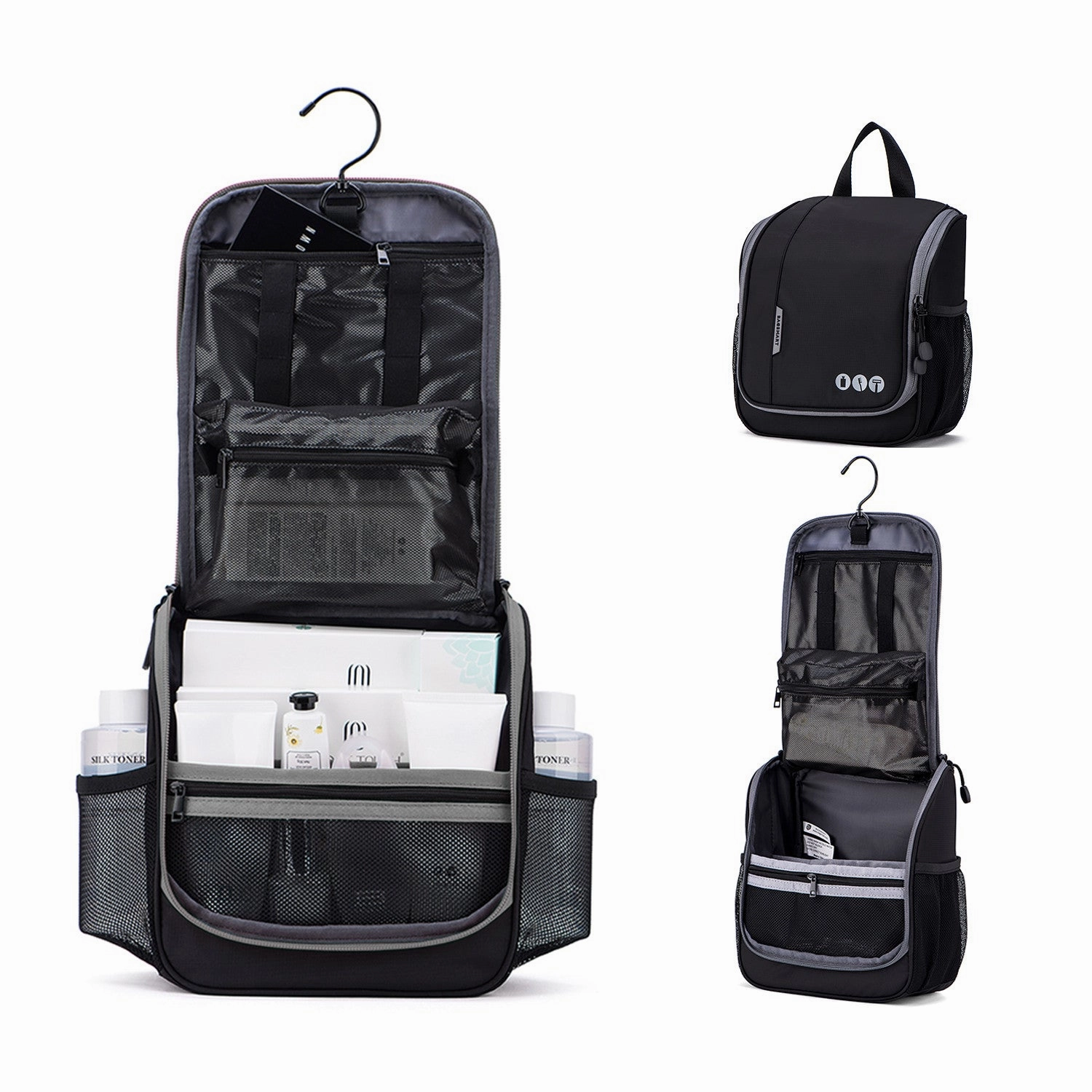 Bagsmart Hanging Travel Toiletry Bag - Makeup Organizer