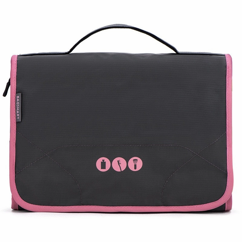 Bagsmart New Travel Pouch Waterproof Portable Toiletry Kit Bag Women Cosmetic Organizer Pouch