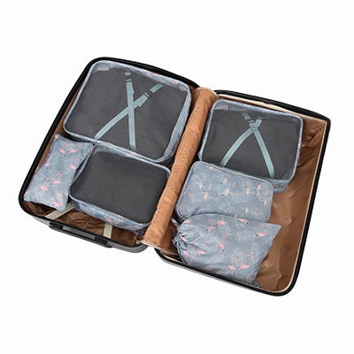 Bakingchef 6 Pcs/Set Travel Storage Bags Woman Shoes Clothes Toiletry Underwear Organizer Luggage