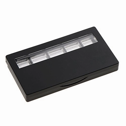 Baoblaze Hot Sale Empty 4/5 Grids Eyeshadow Lipstick Powder Box Case Cosmetic Packing with Palettes