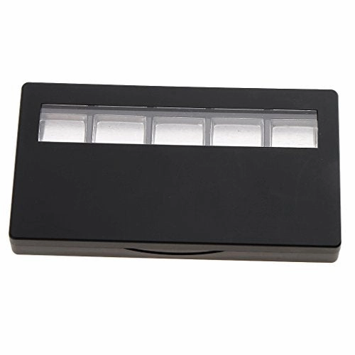 Baoblaze Hot Sale Empty 4/5 Grids Eyeshadow Lipstick Powder Box Case Cosmetic Packing with Palettes