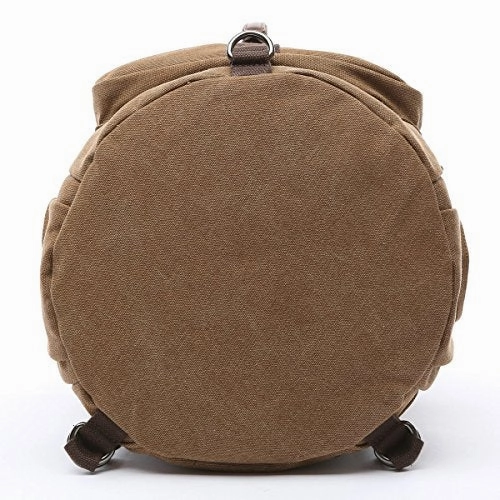 Baosha Hb-26 3-Ways Vintage Canvas Men Holdall Weekend Travel Duffel Bag Backpack Messenger