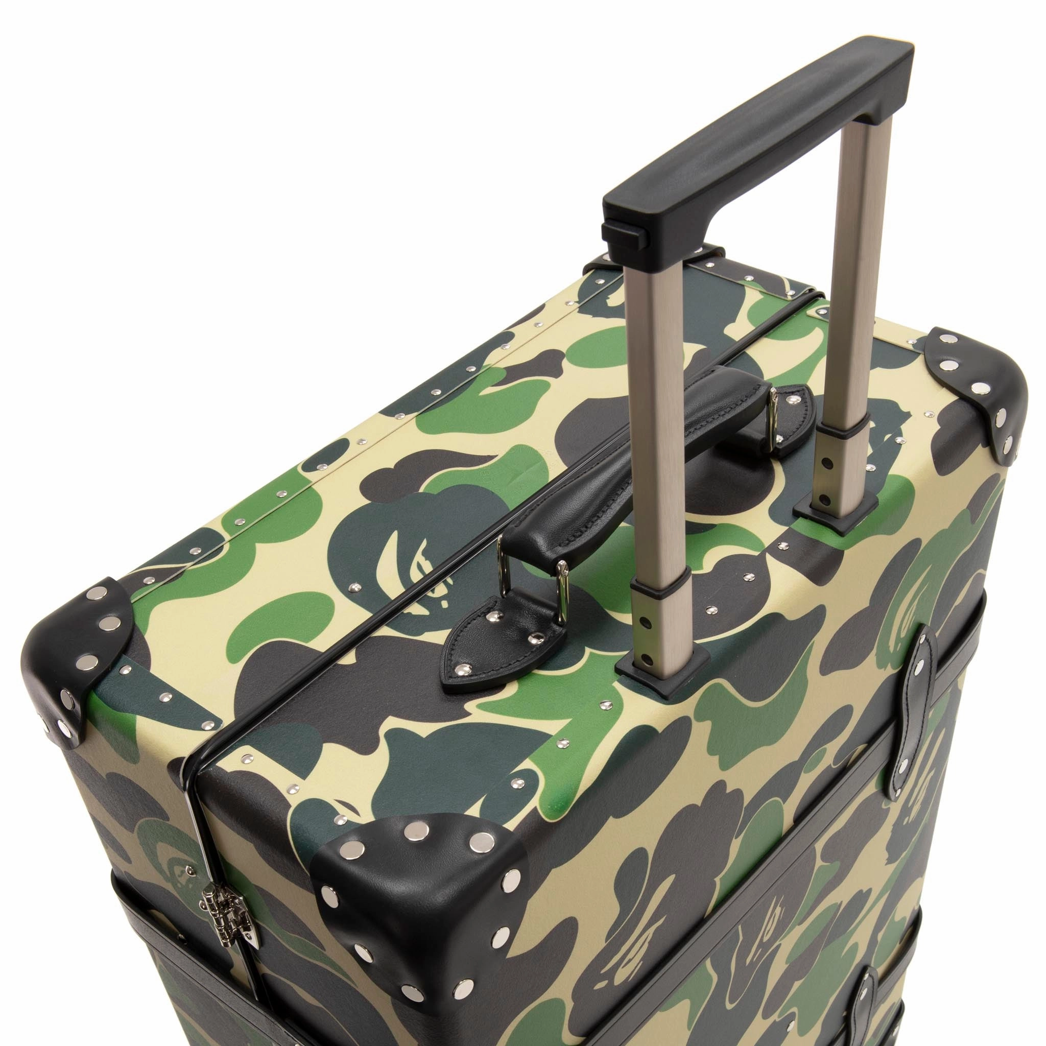 Bape  Large Check-In - 4 Wheels | Green/Black/Chrome