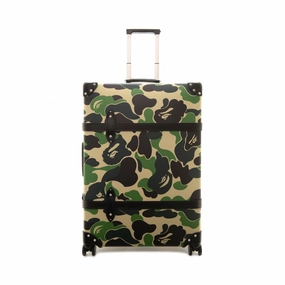 Bape  Large Check-In - 4 Wheels | Green/Black/Chrome