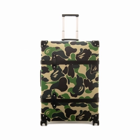 Bape  Large Check-In - 4 Wheels | Green/Black/Chrome