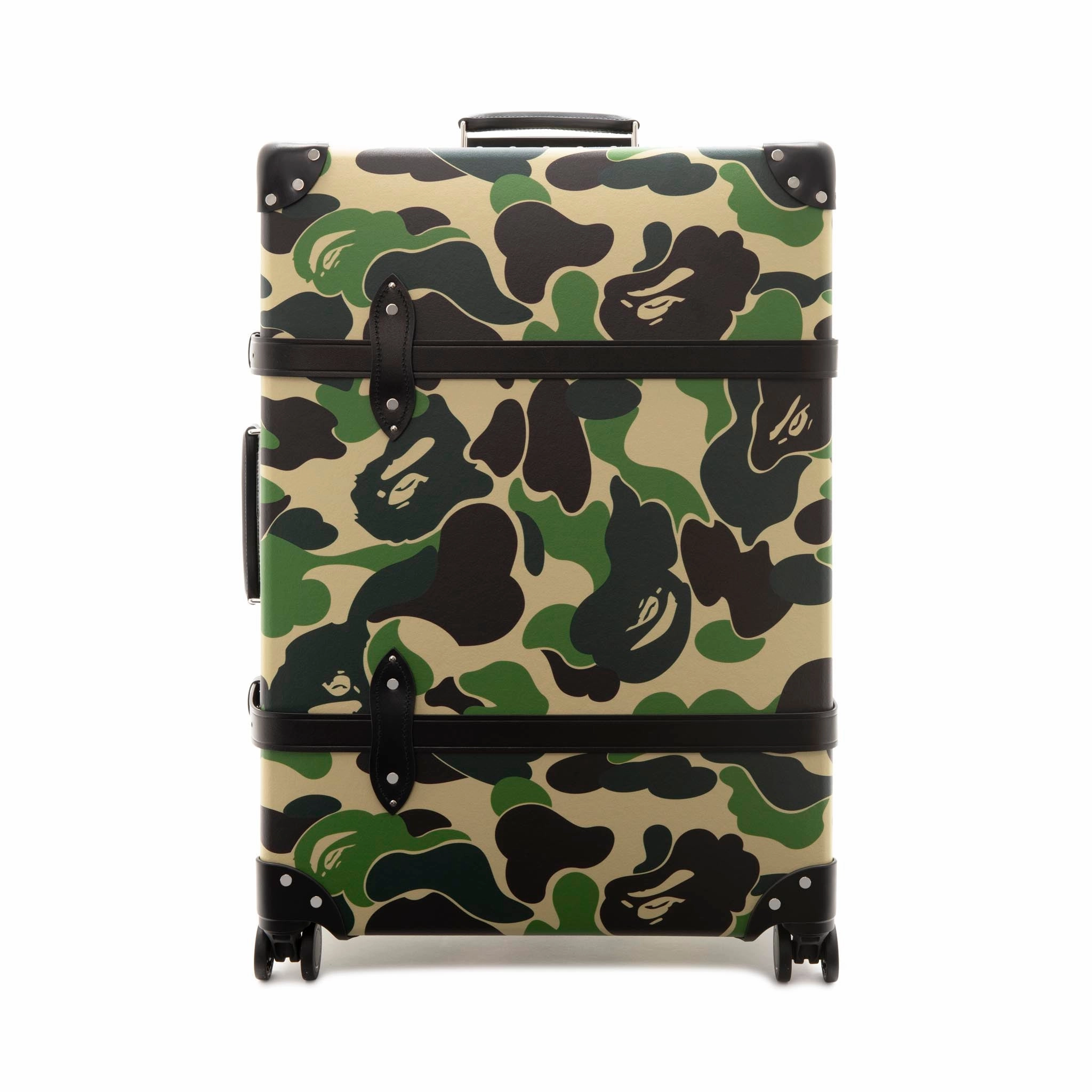 Bape  Large Check-In - 4 Wheels | Green/Black/Chrome