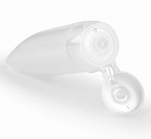 Bekith 12 Pack Travel Size Plastic Squeeze Bottles for Liquids, 30ml/1oz Makeup Toiletry Refillable Cosmetic Containers For Shampoo,Conditioner,Lotion,Toiletries