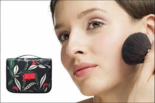 Belivo Hanging Toiletry Bag Travel Organizer Cosmetic Bag for Women Makeup and for Men Shaving