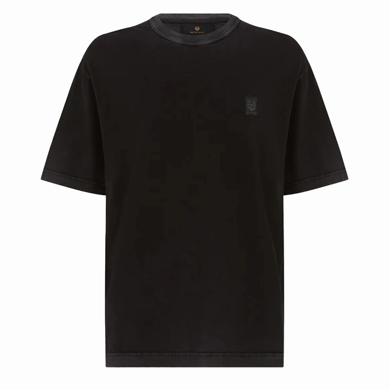 Belstaff Hockley T-Shirt Washed Black henley shirts online