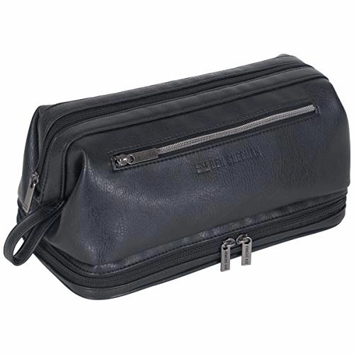 Ben Sherman 2-Piece Settravel Kit and 6-pc Manicure, Black