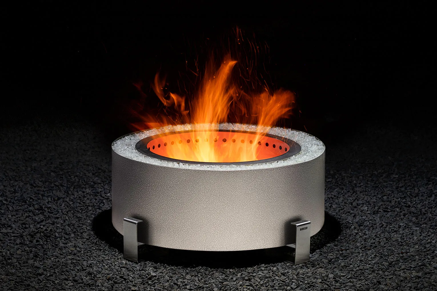 Free shipping on Breeo Luxeve 24" Smokeless Fire Pit with Lid & Glass is discount sale, 74% off, high quality Items are waiting for you.