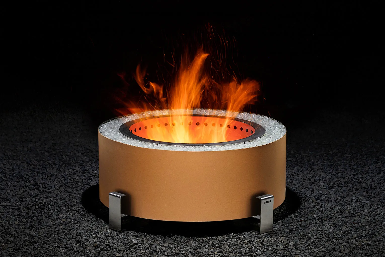 Cheap Sale For Breeo Luxeve 24" Smokeless Fire Pit with Lid & Glass , wait to buy our products with lowest price, free shipping and best custom service.